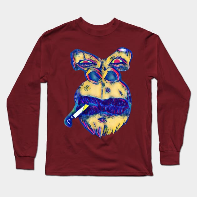 Light 'em Ape Long Sleeve T-Shirt by Lees Tees